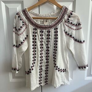 Lucky brand Boho shirt size XS